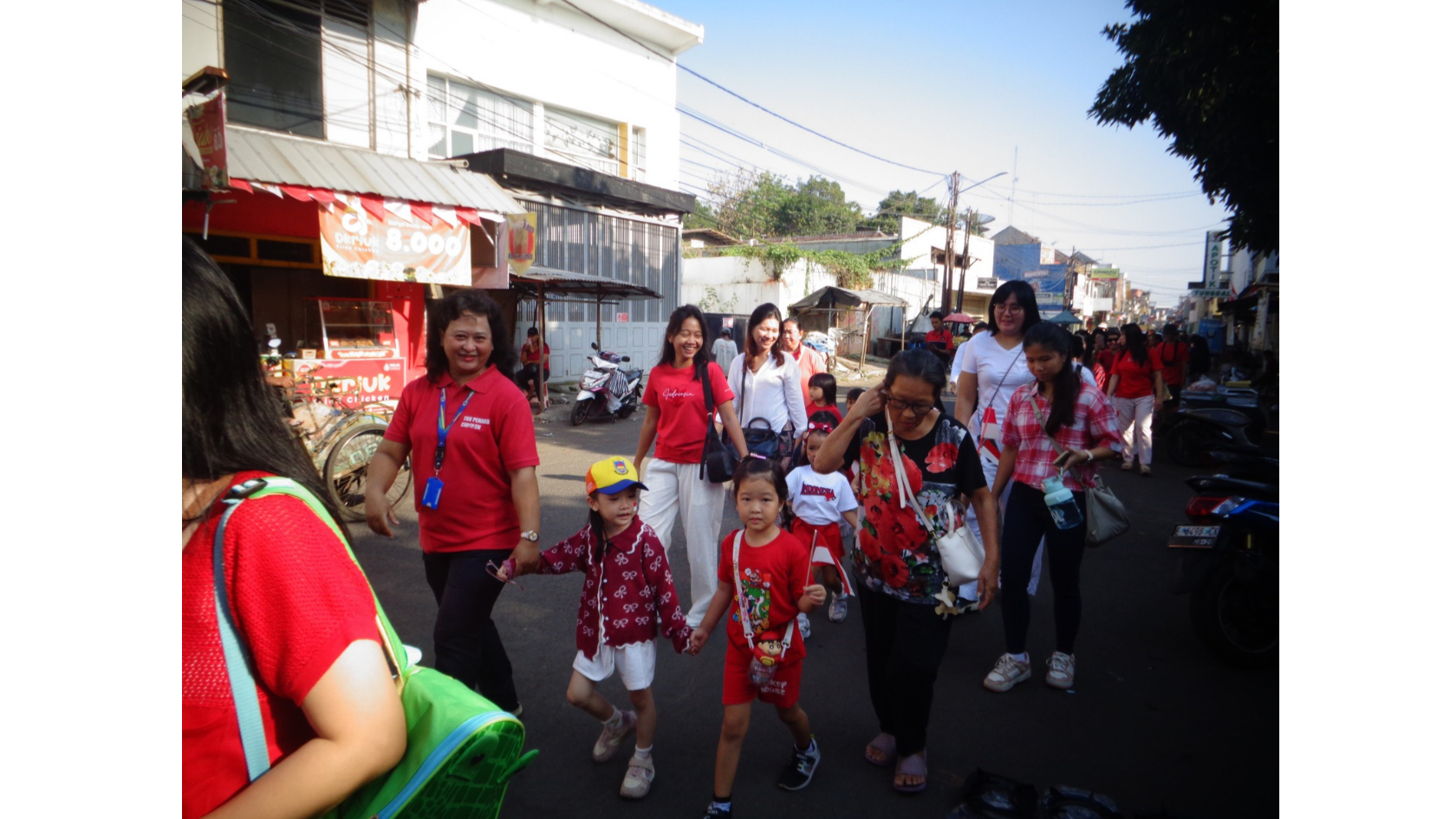 Semarak HUT ke-81 Kemerdekaan Republik Indonesia di TKK Penabur Cirebon