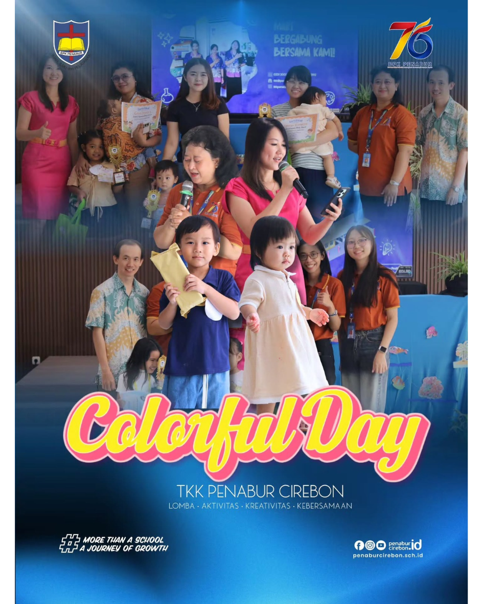 COLORFUL DAY TKK PENABUR CIREBON: Sehari Penuh Warna, Keceriaan, dan Kebersamaan